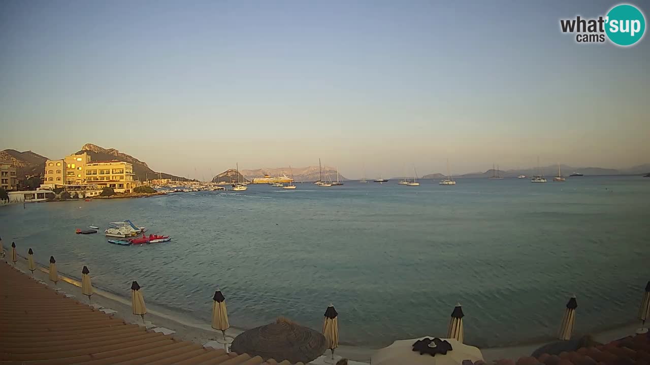 Webcam Terza Spiaggia Golfo Aranci – Vue en direct de la plage
