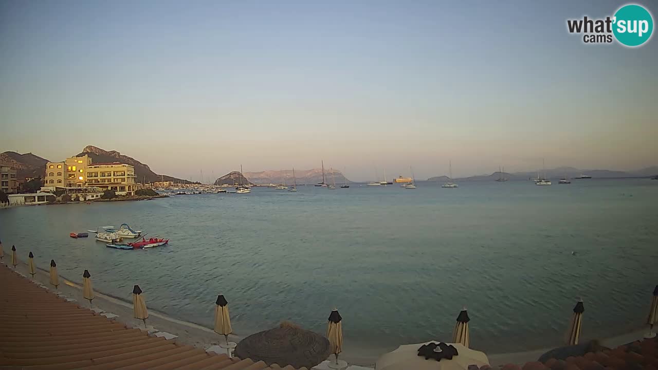 Webcam Terza Spiaggia Golfo Aranci – Vue en direct de la plage