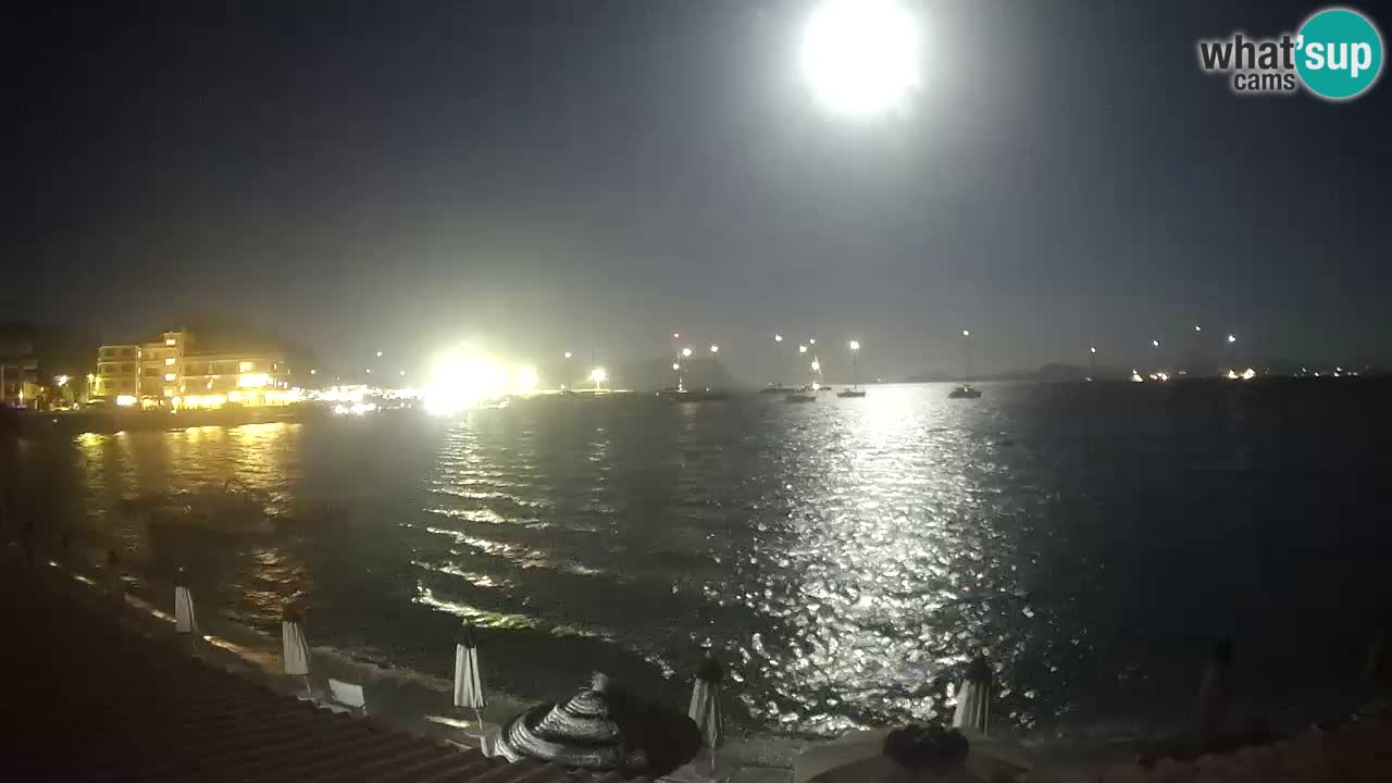 Webcam Terza Spiaggia Golfo Aranci – Vue en direct de la plage