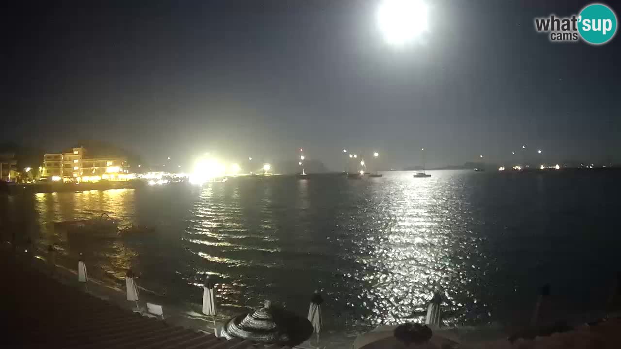Webcam Terza Spiaggia Golfo Aranci – Liveblick auf den Strand