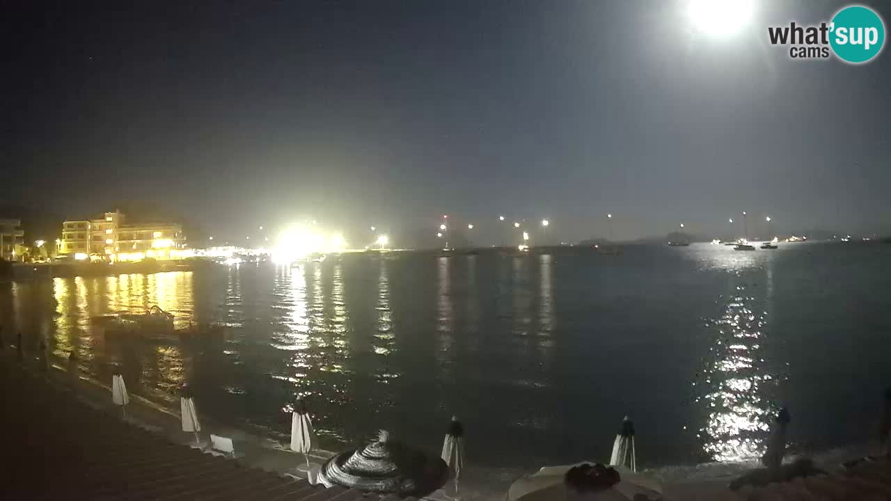 Webcam Terza Spiaggia Golfo Aranci – Liveblick auf den Strand