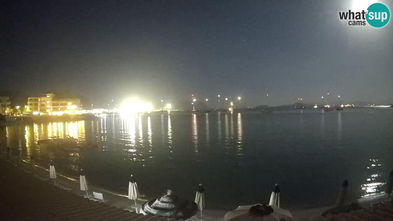 Webcam Terza Spiaggia Golfo Aranci – Vue en direct de la plage