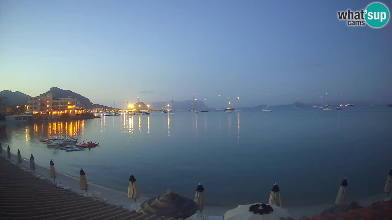 Webcam Terza Spiaggia Golfo Aranci – Vue en direct de la plage