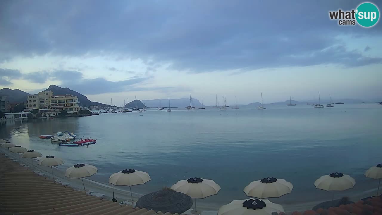 Webcam Terza Spiaggia Golfo Aranci – Liveblick auf den Strand