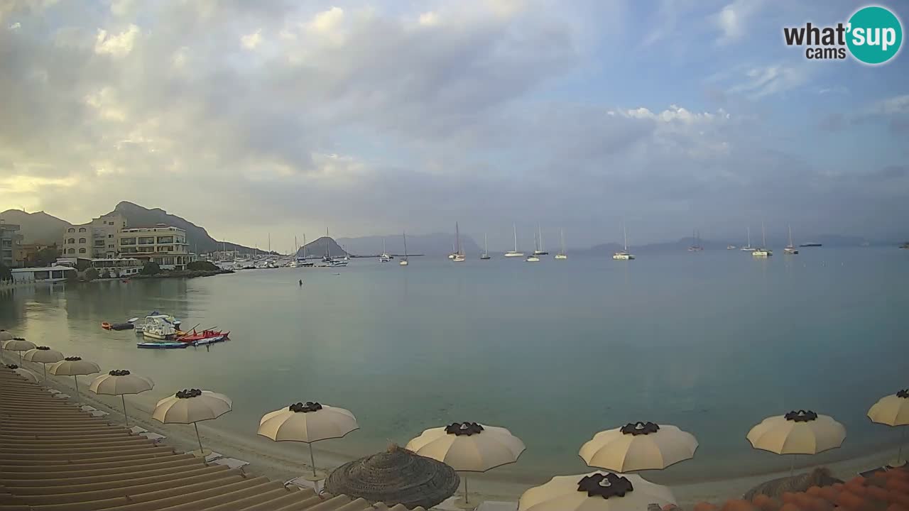 Webcam Terza Spiaggia Golfo Aranci – Vue en direct de la plage