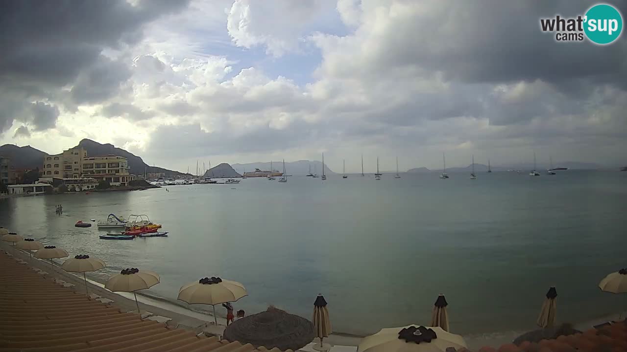 Webcam Terza Spiaggia Golfo Aranci – Vista mare in diretta