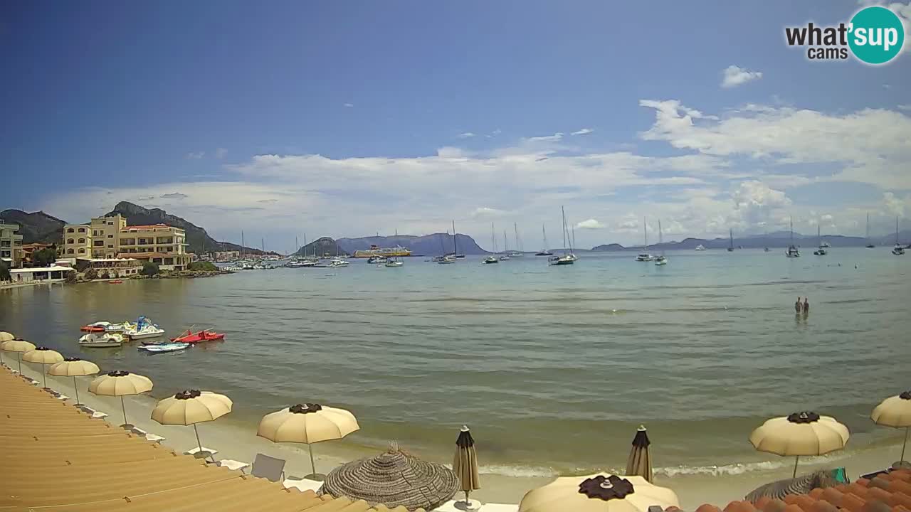 Webcam Terza Spiaggia Golfo Aranci – Liveblick auf den Strand