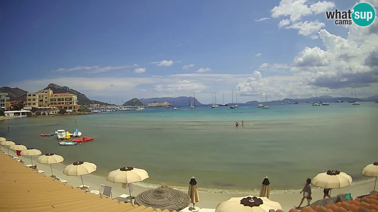 Webcam Terza Spiaggia Golfo Aranci – Vista mare in diretta