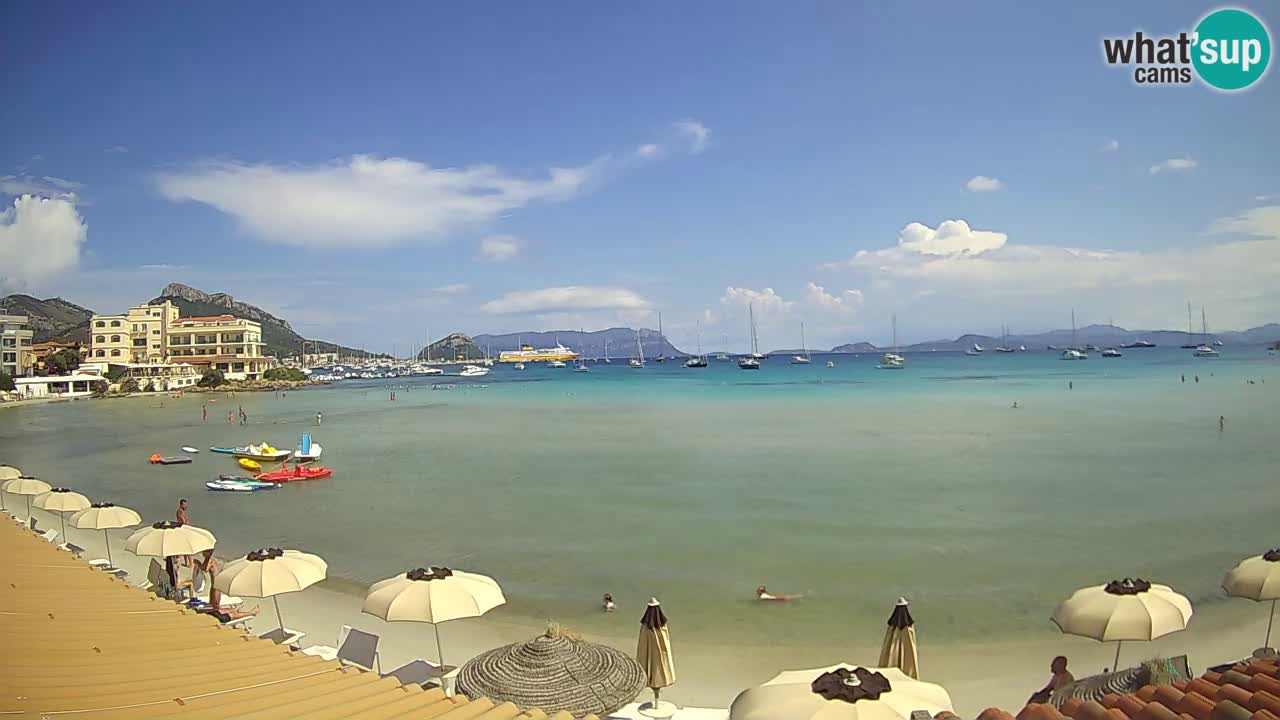 Webcam Terza Spiaggia Golfo Aranci – Liveblick auf den Strand