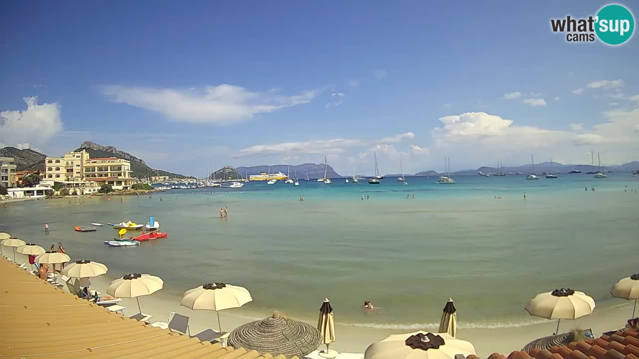 Webcam Terza Spiaggia Golfo Aranci – Vista en directo de la playa