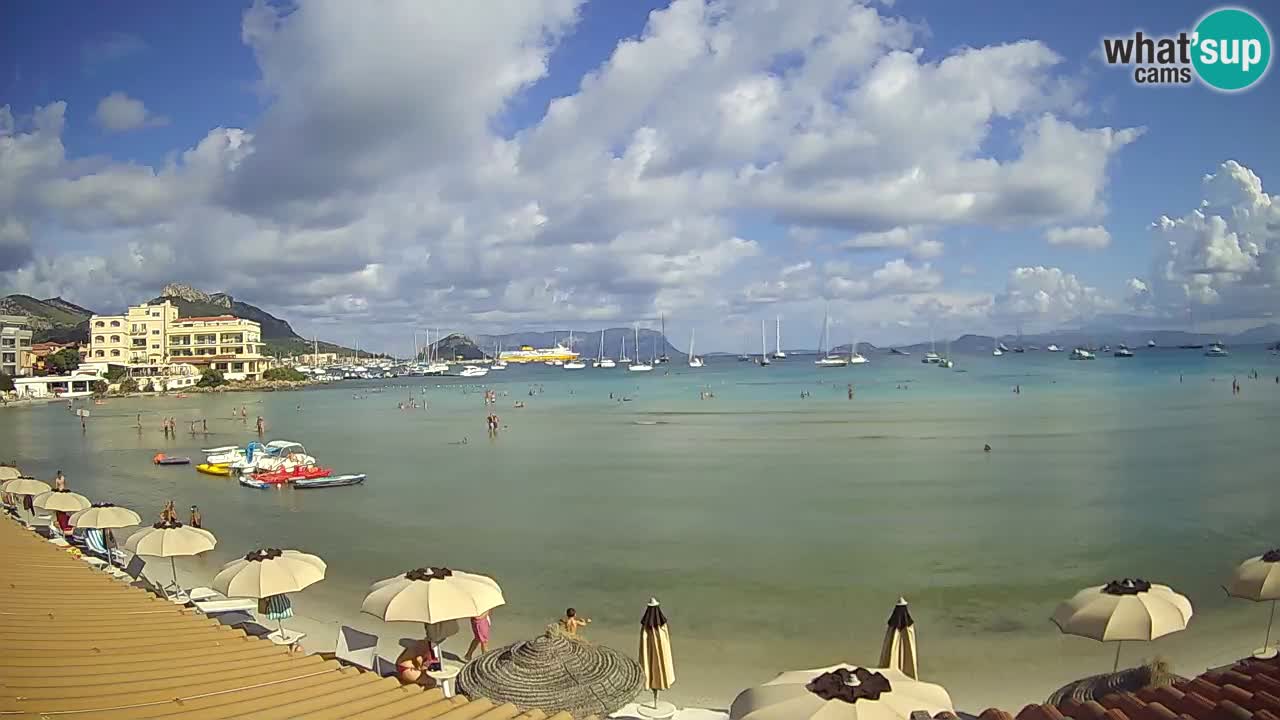 Webcam Terza Spiaggia Golfo Aranci – Liveblick auf den Strand