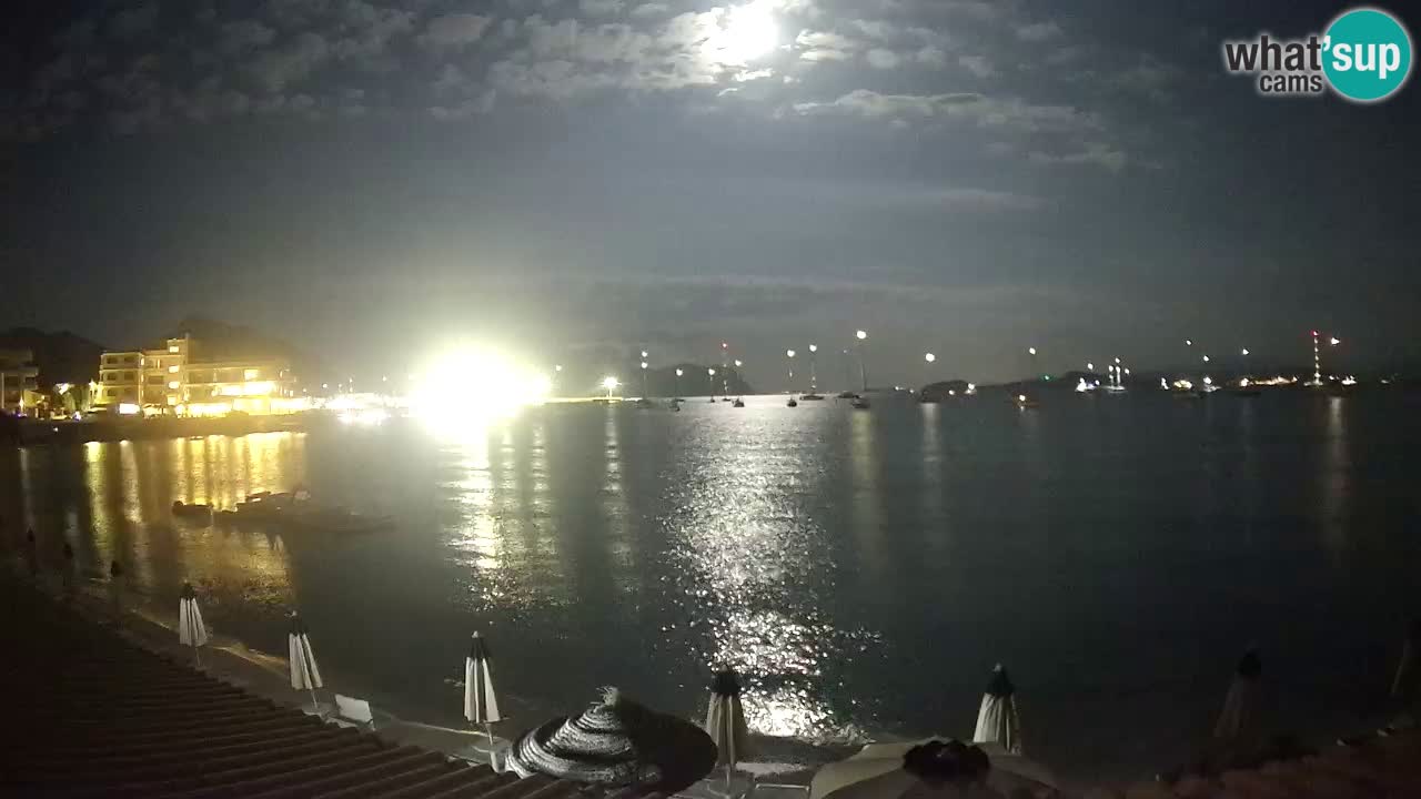 Webcam Terza Spiaggia Golfo Aranci – Vue en direct de la plage
