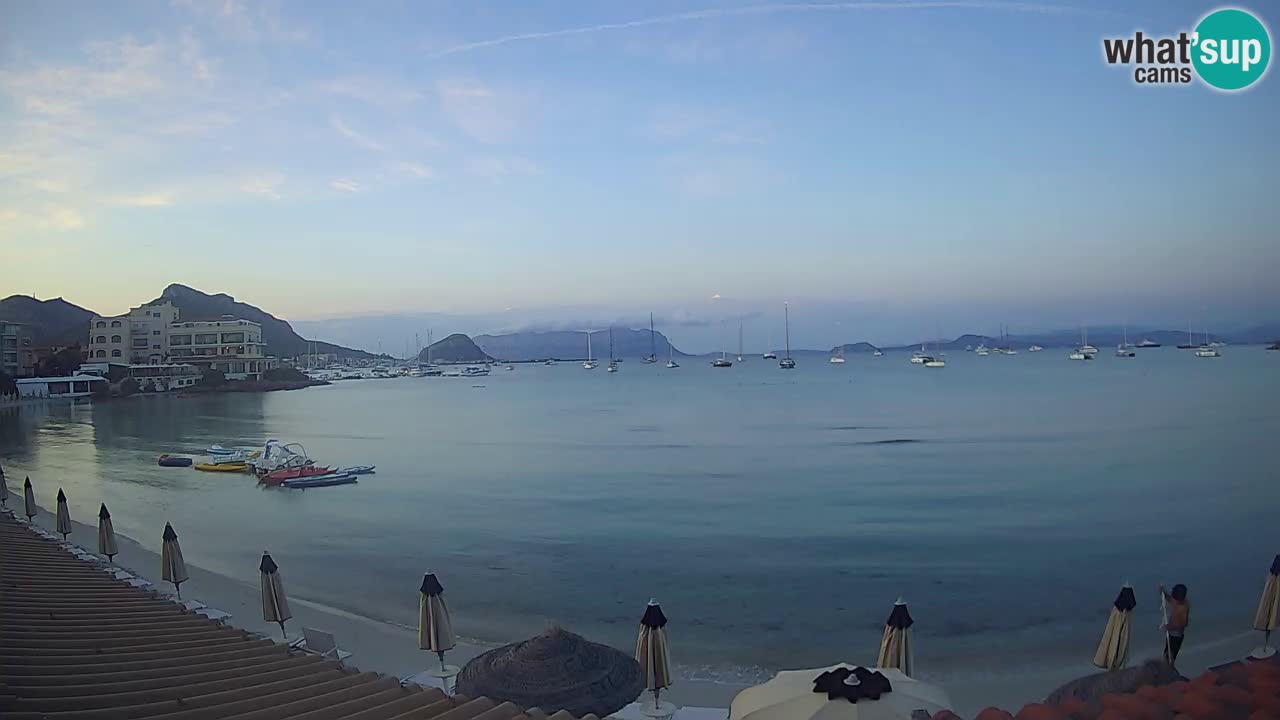 Webcam Terza Spiaggia Golfo Aranci – Vista en directo de la playa