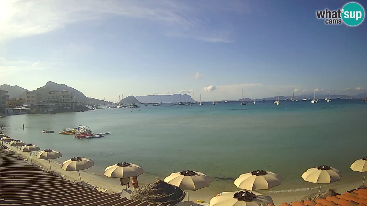 Webcam Terza Spiaggia Golfo Aranci – Vue en direct de la plage