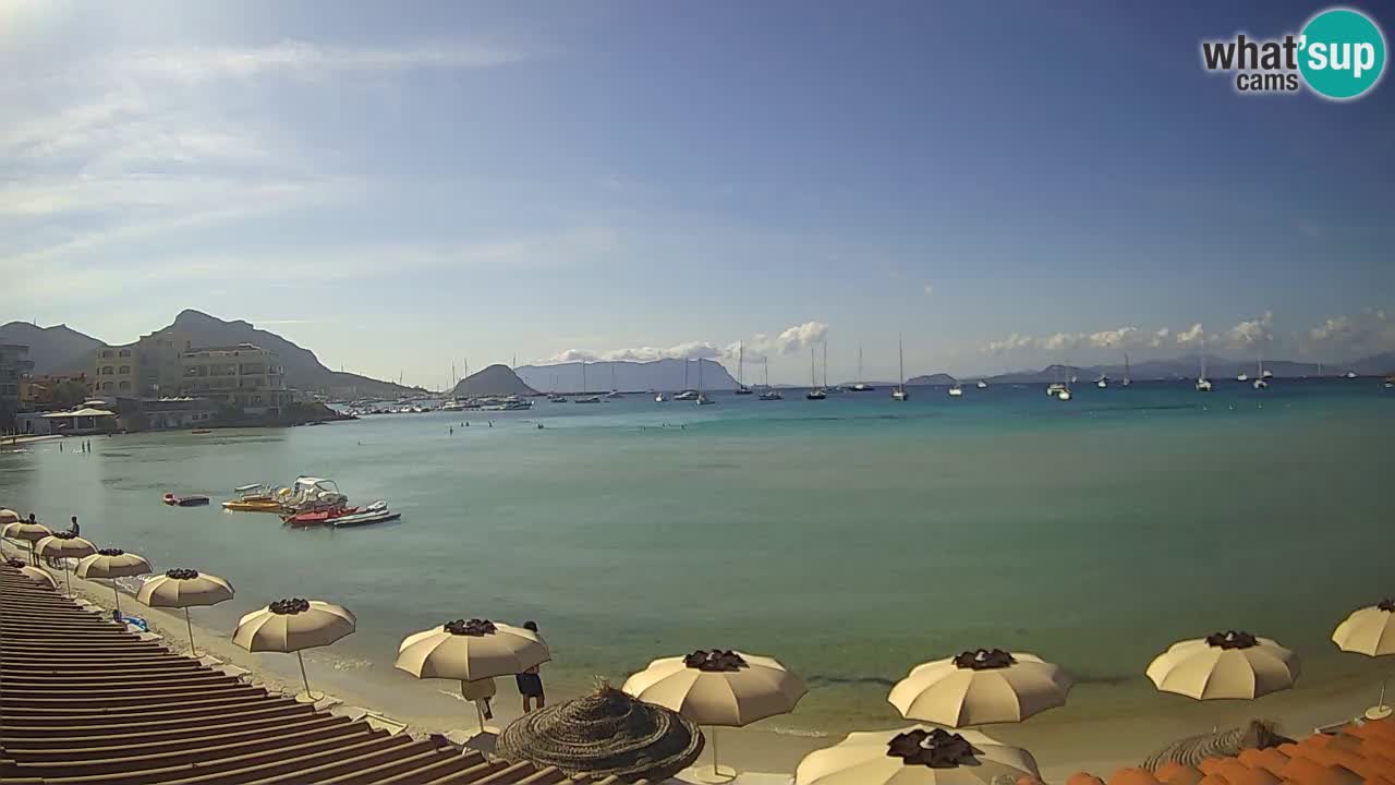 Webcam Terza Spiaggia Golfo Aranci – Vue en direct de la plage