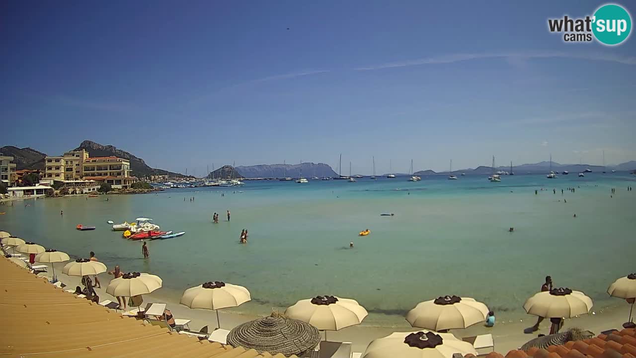 Webcam Terza Spiaggia Golfo Aranci – Vista en directo de la playa
