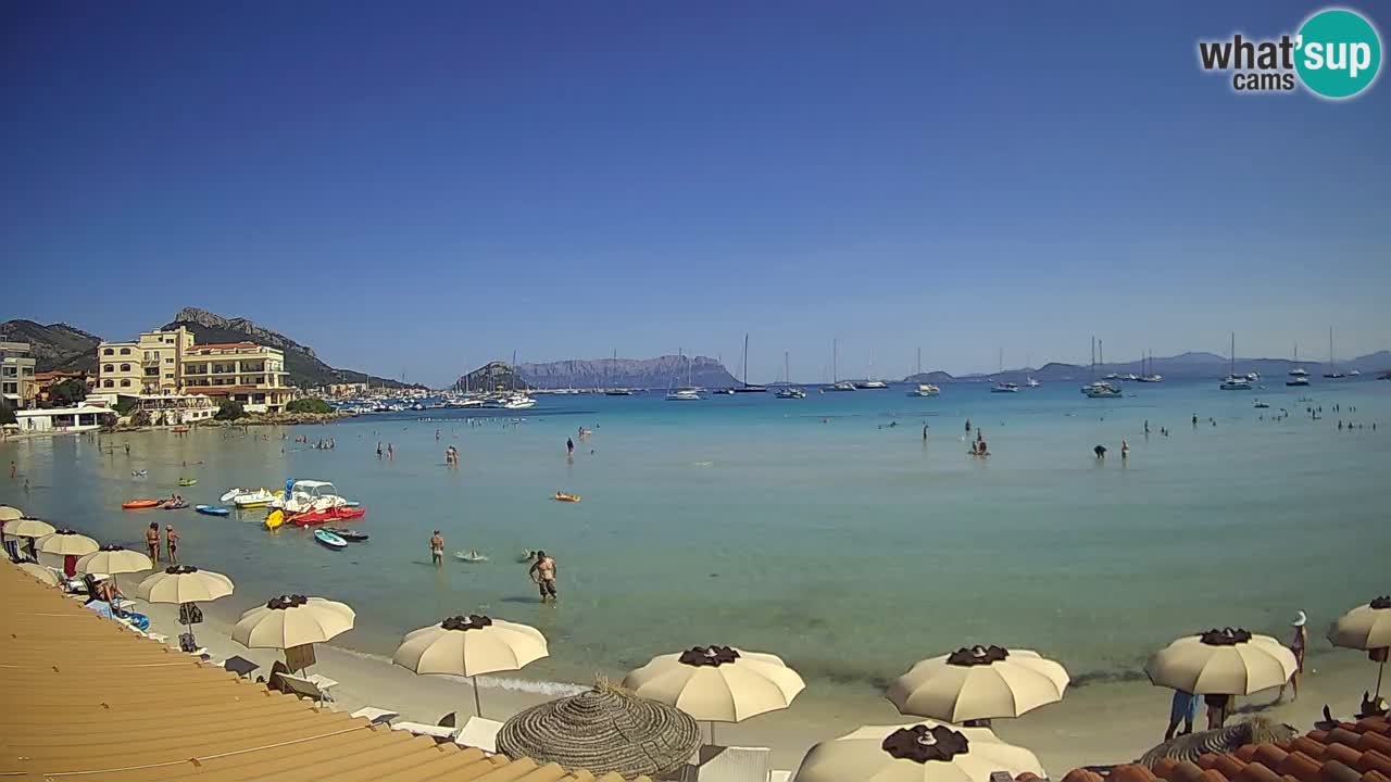 Webcam Terza Spiaggia Golfo Aranci – Liveblick auf den Strand
