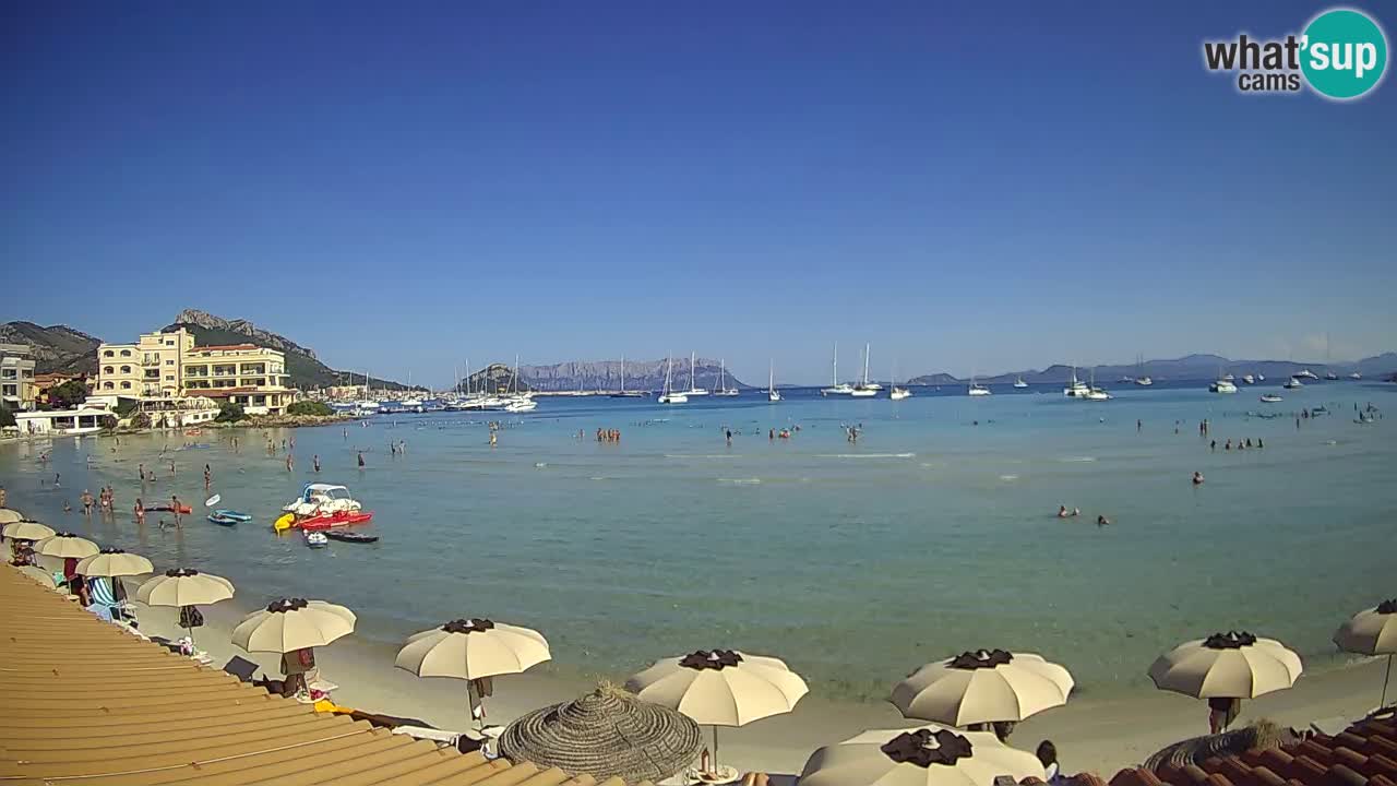 Webcam Terza Spiaggia Golfo Aranci – Liveblick auf den Strand
