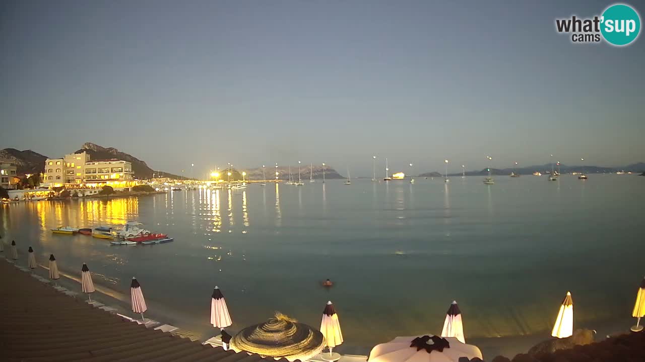 Webcam Terza Spiaggia Golfo Aranci – Liveblick auf den Strand