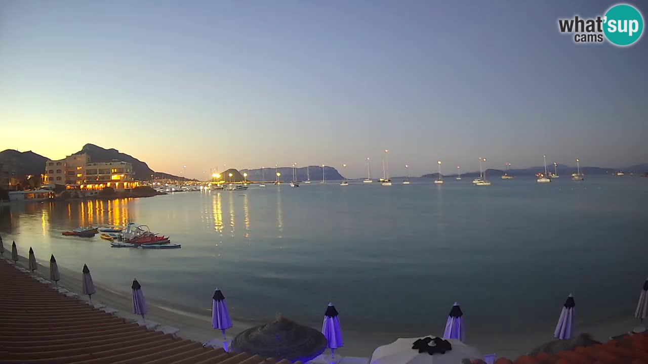 Webcam Terza Spiaggia Golfo Aranci – Vista en directo de la playa