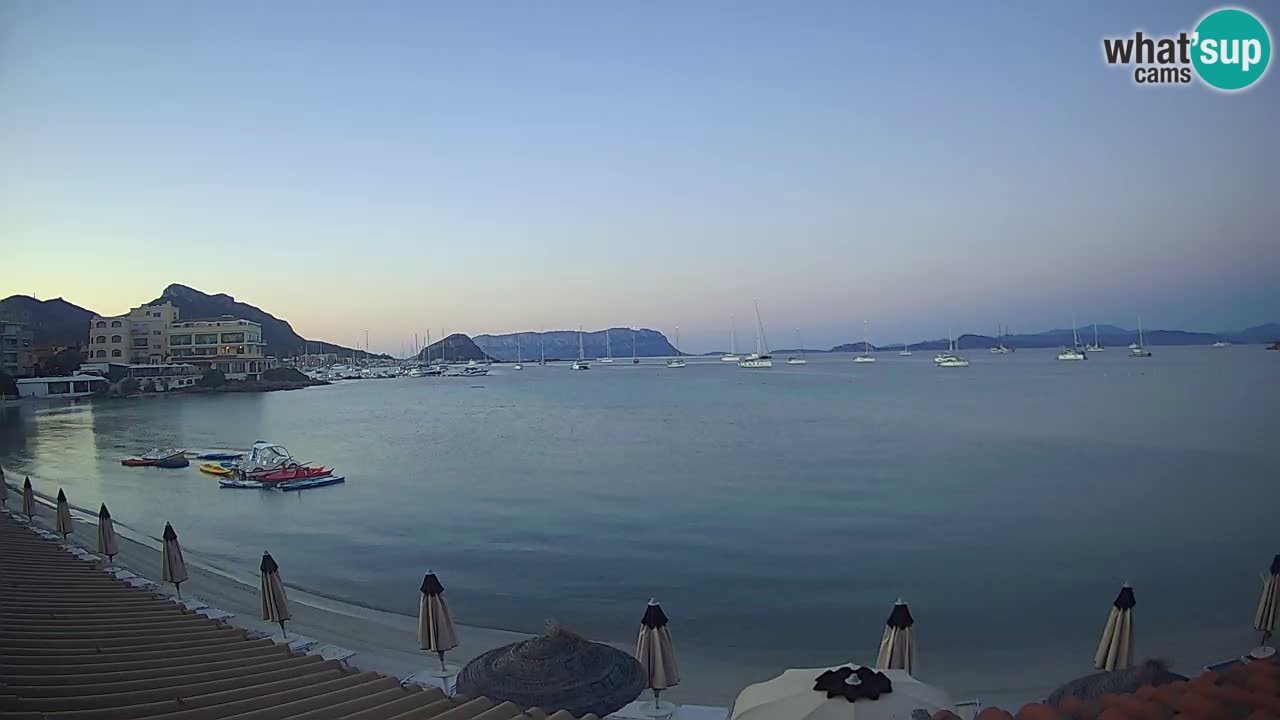 Webcam Terza Spiaggia Golfo Aranci – Vue en direct de la plage