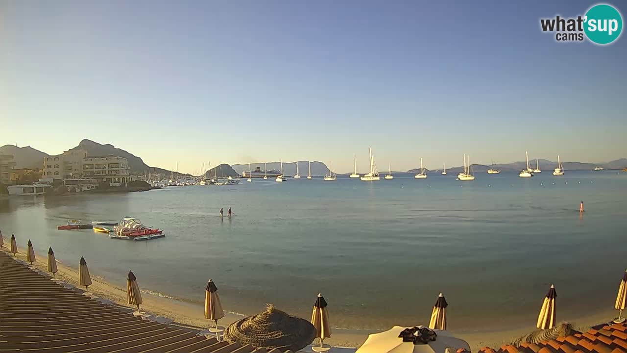Web kamera Terza Spiaggia Golfo Aranci – Pogled uživo na plažu