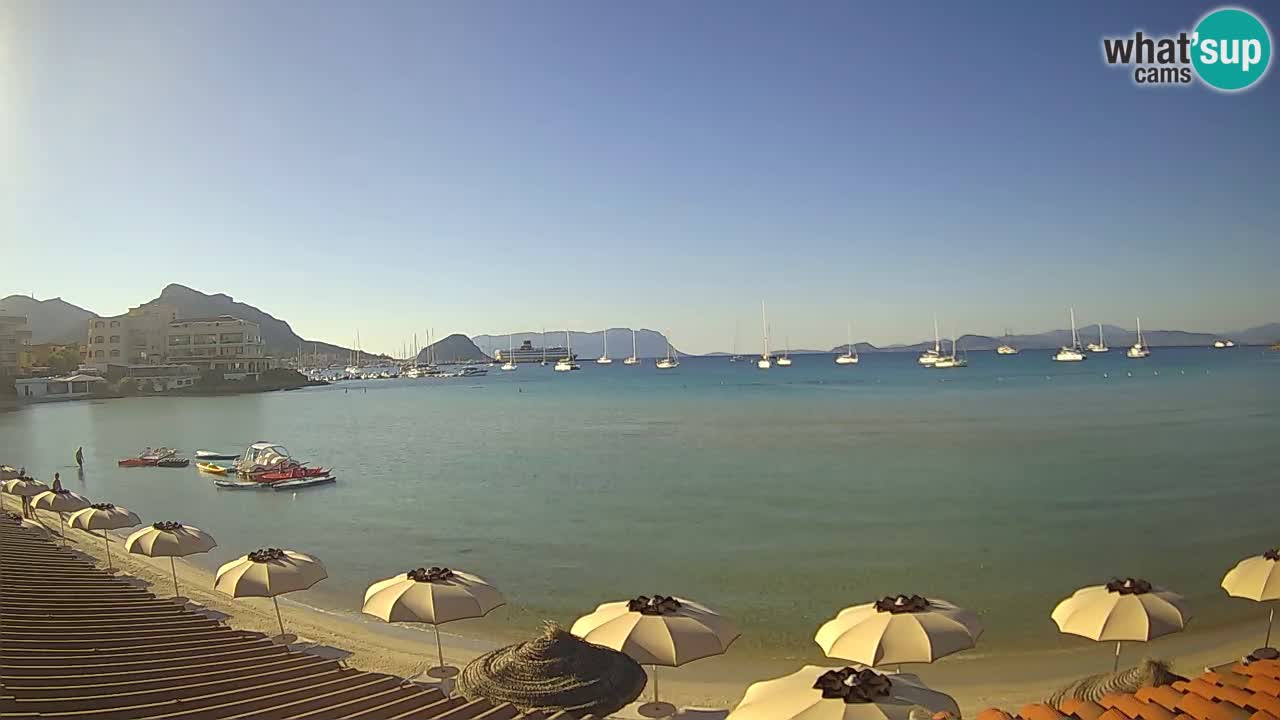 Webcam Terza Spiaggia Golfo Aranci – Vista en directo de la playa