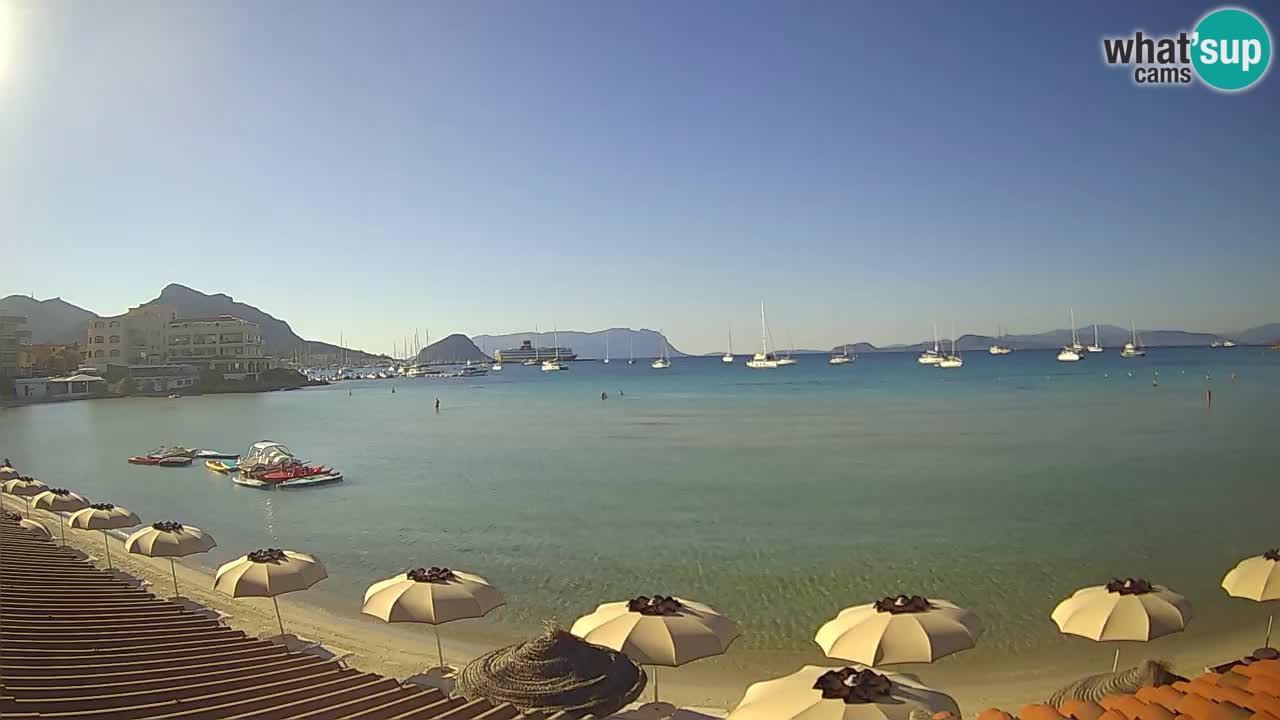 Web kamera Terza Spiaggia Golfo Aranci – Pogled uživo na plažu