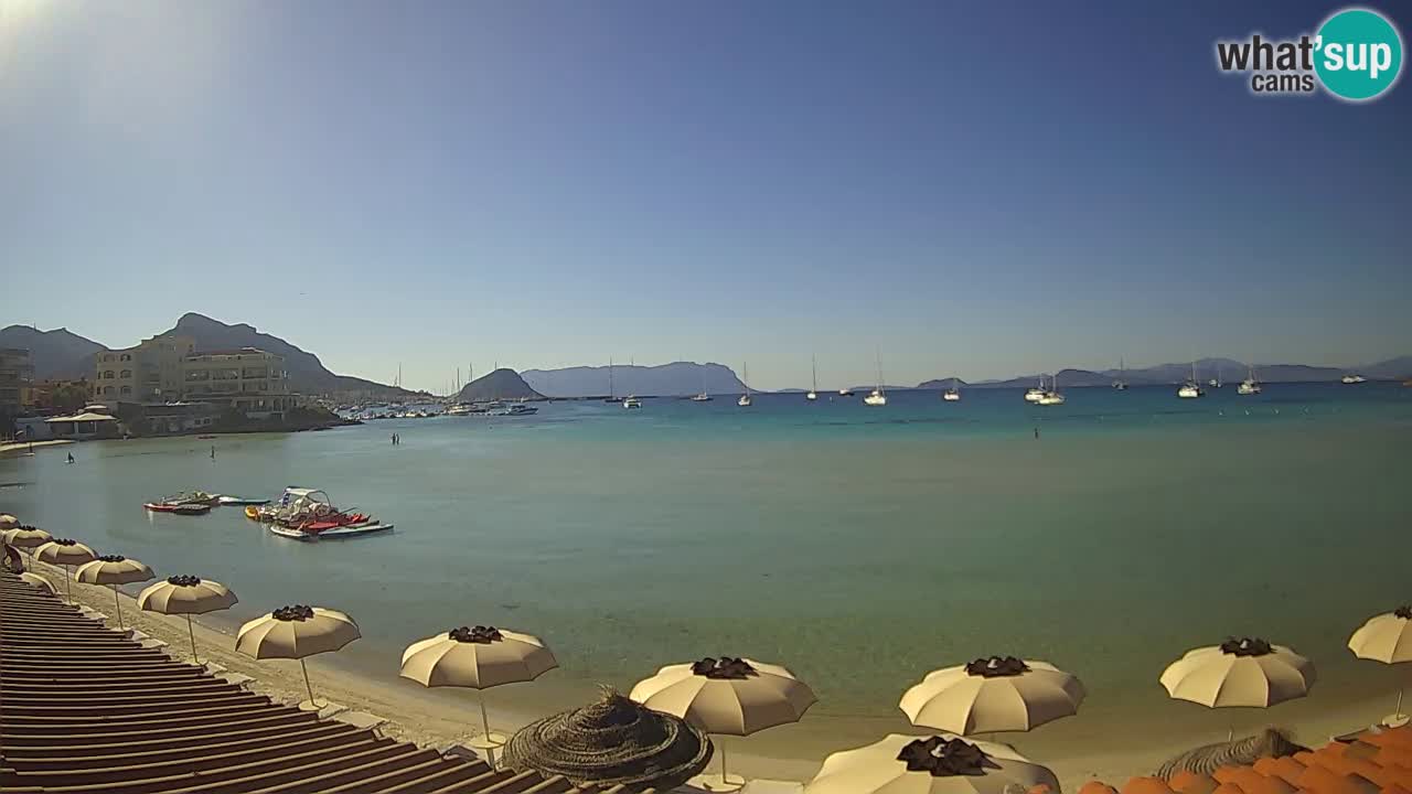 Webcam Terza Spiaggia Golfo Aranci – Vista en directo de la playa