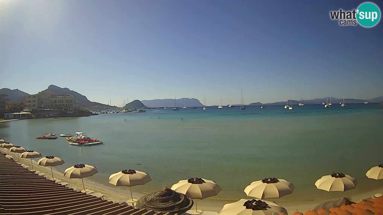 Web kamera Terza Spiaggia Golfo Aranci – Pogled uživo na plažu