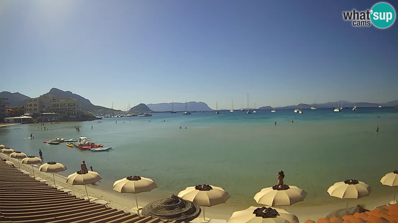 Web kamera Terza Spiaggia Golfo Aranci – Pogled uživo na plažu