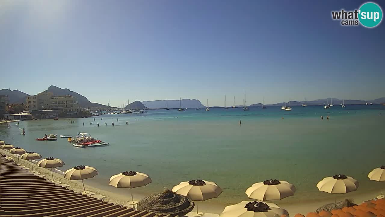 Web kamera Terza Spiaggia Golfo Aranci – Pogled uživo na plažu