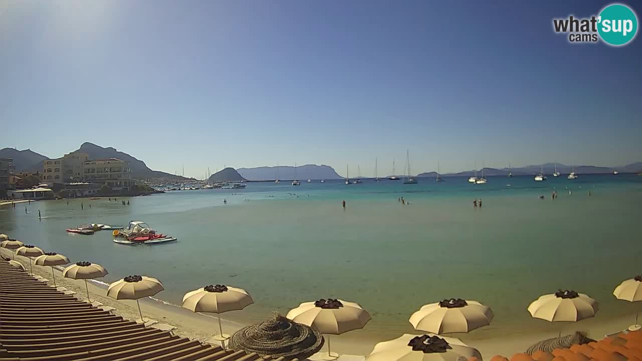 Webcam Terza Spiaggia Golfo Aranci – Vista mare in diretta