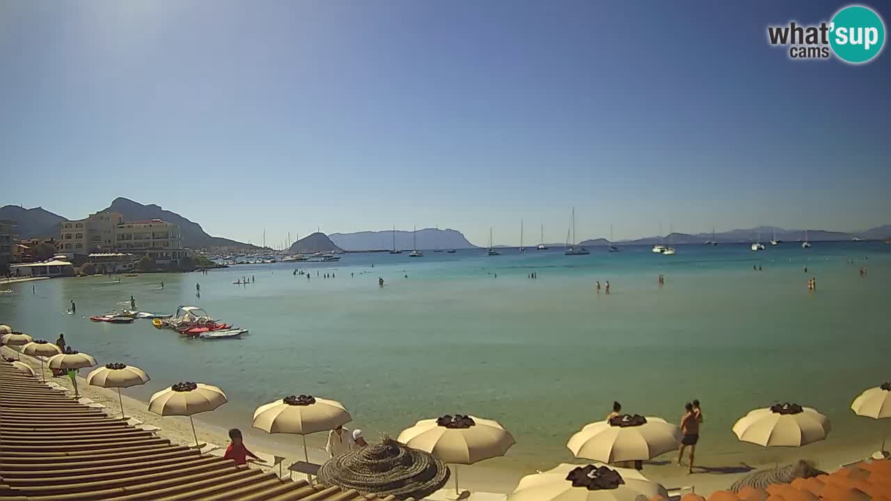 Webcam Terza Spiaggia Golfo Aranci – Vista en directo de la playa