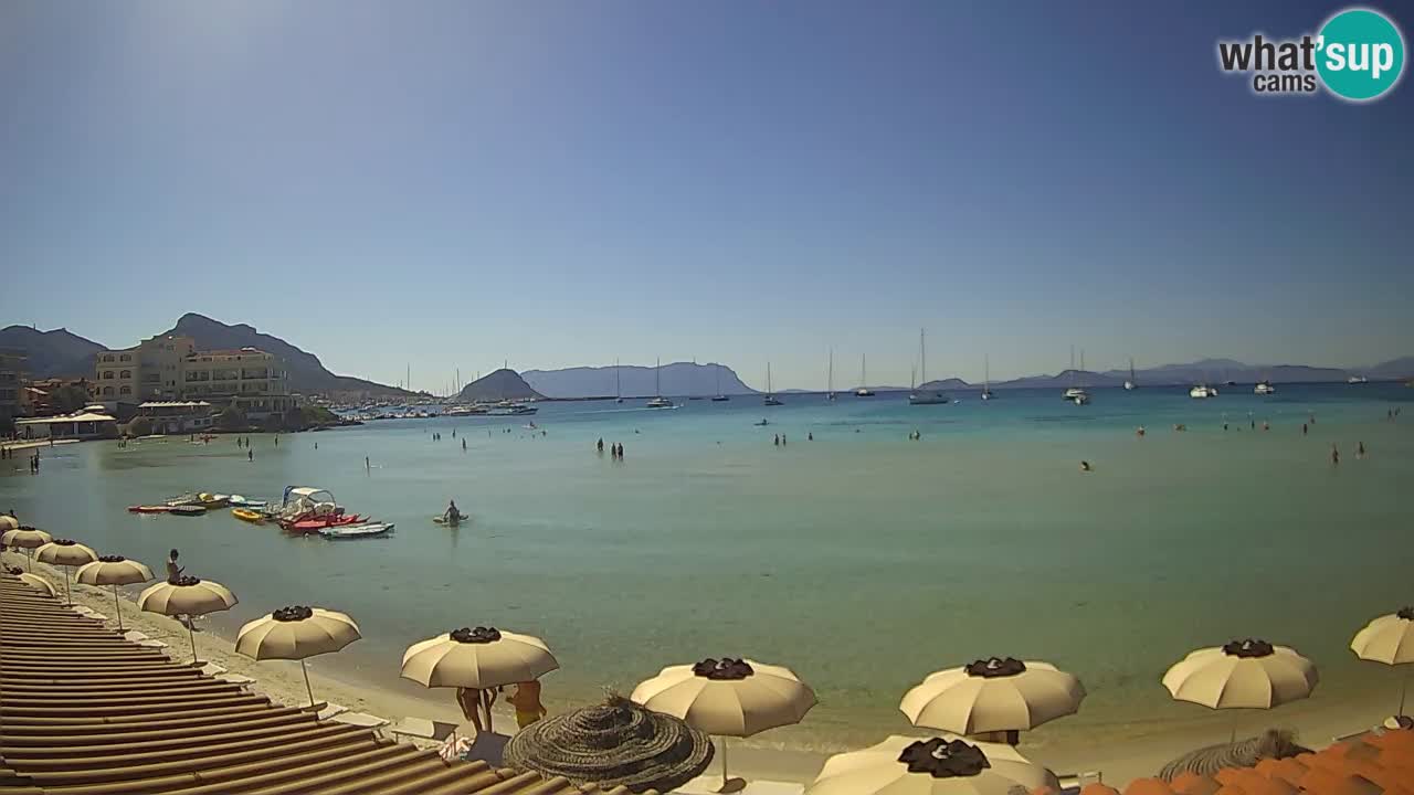 Web kamera Terza Spiaggia Golfo Aranci – Pogled uživo na plažu