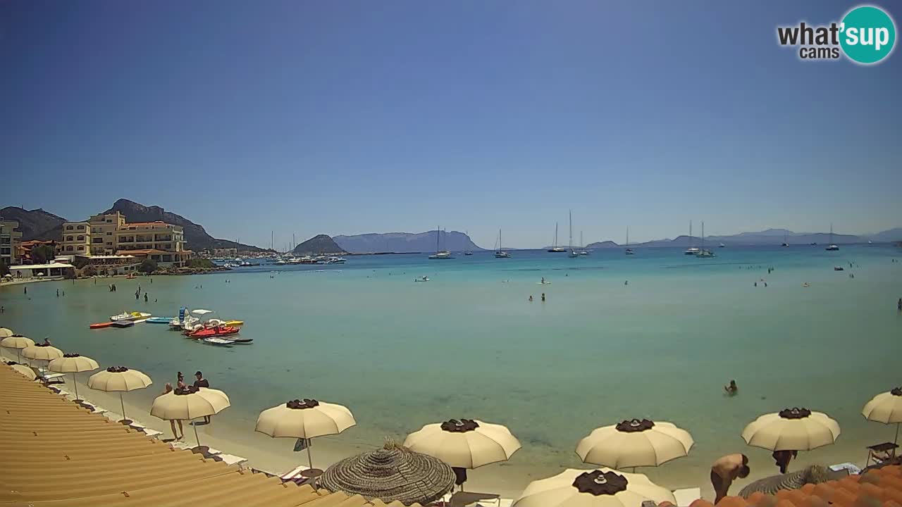 Webcam Terza Spiaggia Golfo Aranci – Liveblick auf den Strand