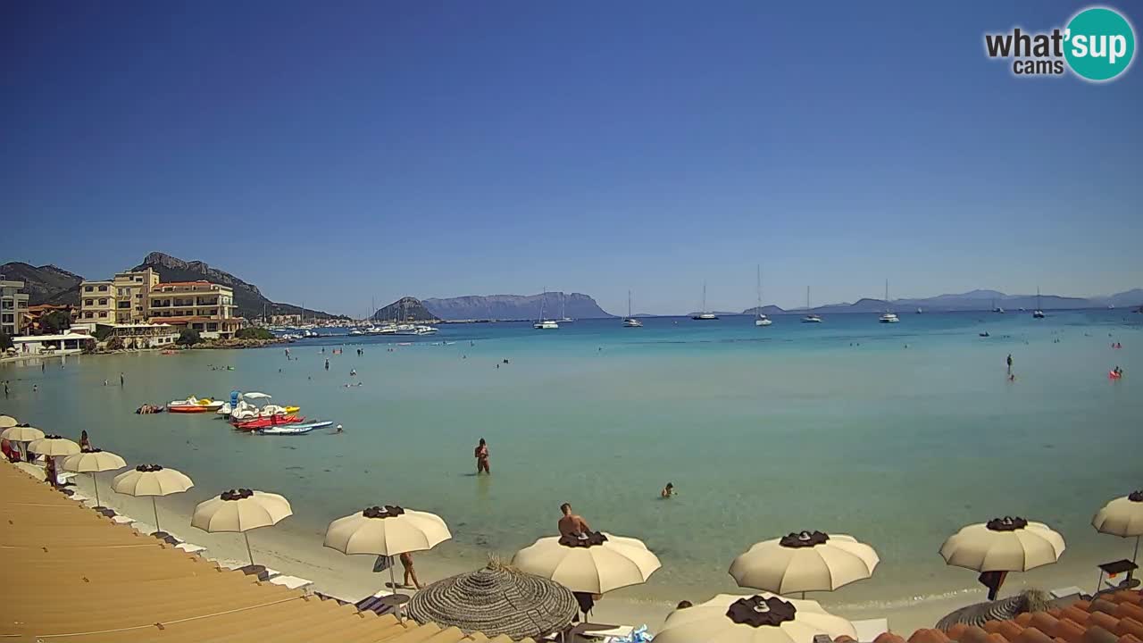 Web kamera Terza Spiaggia Golfo Aranci – Pogled uživo na plažu