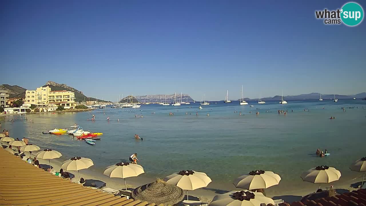 Webcam Terza Spiaggia Golfo Aranci – Liveblick auf den Strand