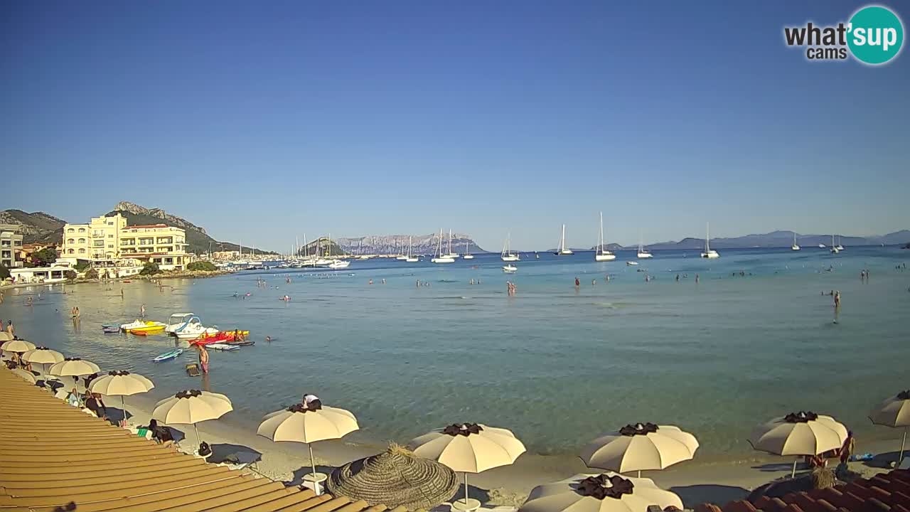 Webcam Terza Spiaggia Golfo Aranci – Vue en direct de la plage