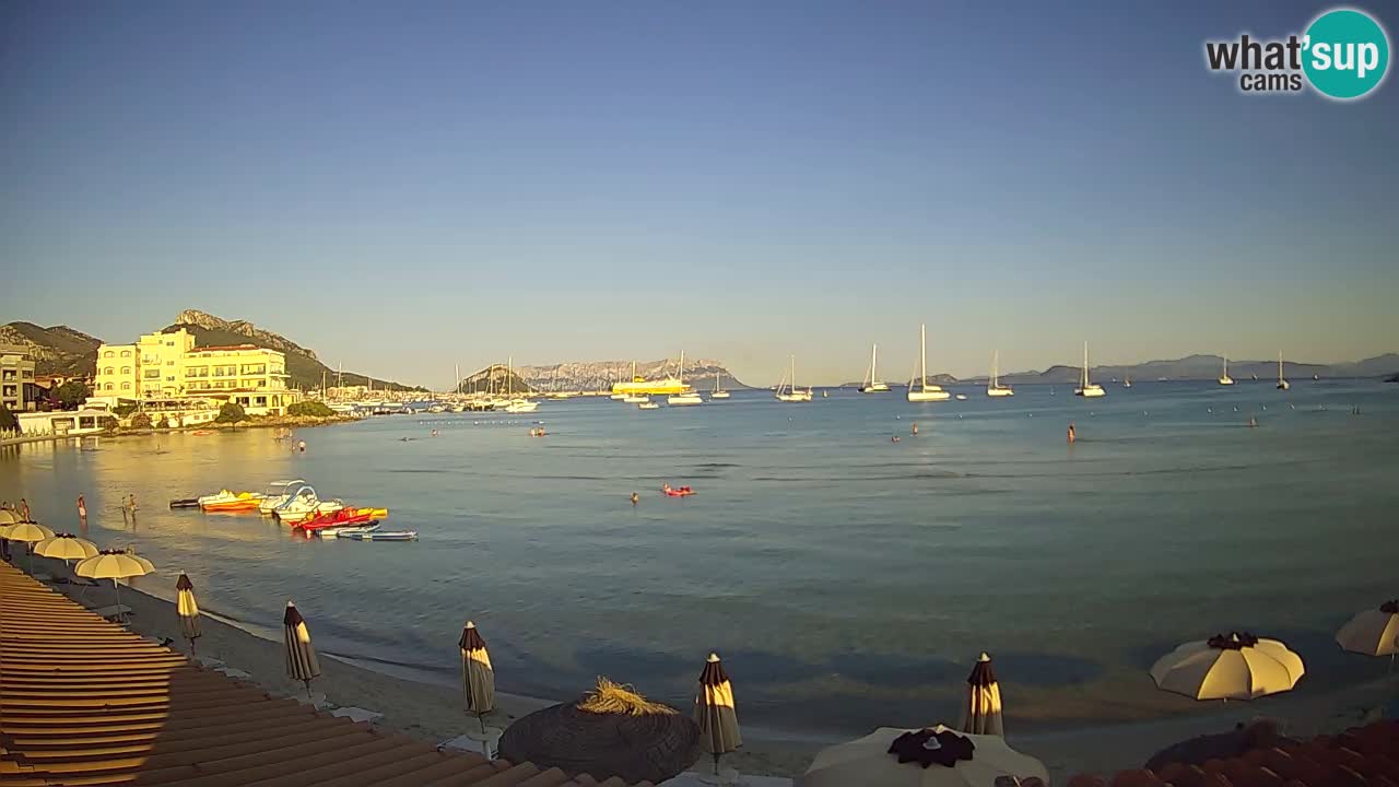 Webcam Terza Spiaggia Golfo Aranci – Liveblick auf den Strand