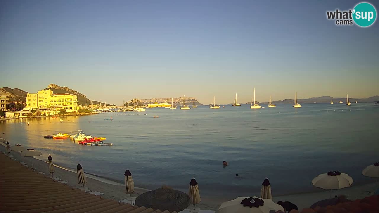 Webcam Terza Spiaggia Golfo Aranci – Vue en direct de la plage