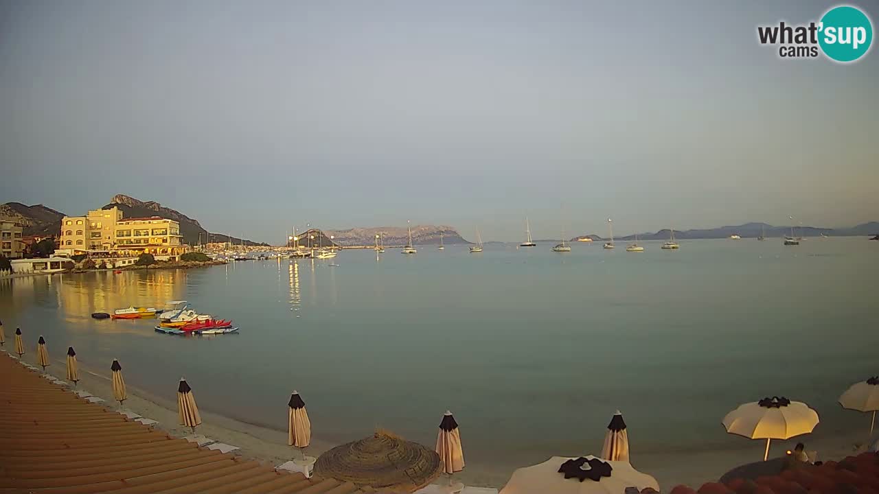 Webcam Terza Spiaggia Golfo Aranci – Vue en direct de la plage