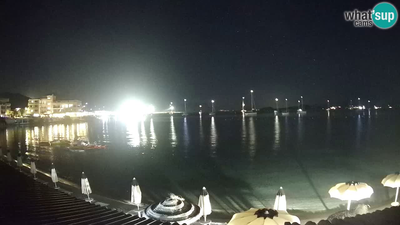 Webcam Terza Spiaggia Golfo Aranci – Vue en direct de la plage