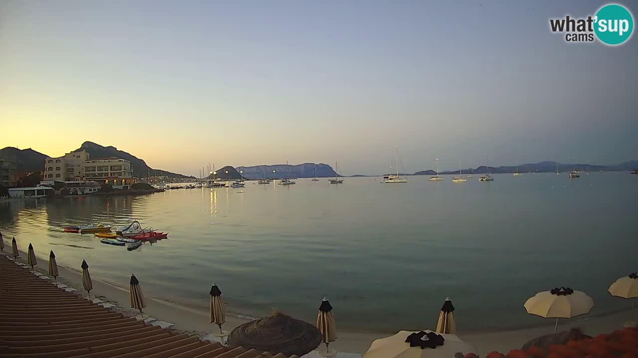 Webcam Terza Spiaggia Golfo Aranci – Vue en direct de la plage