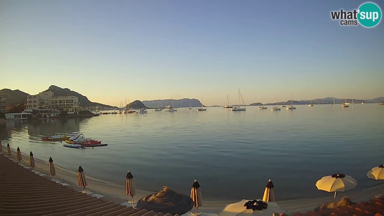 Webcam Terza Spiaggia Golfo Aranci – Vue en direct de la plage