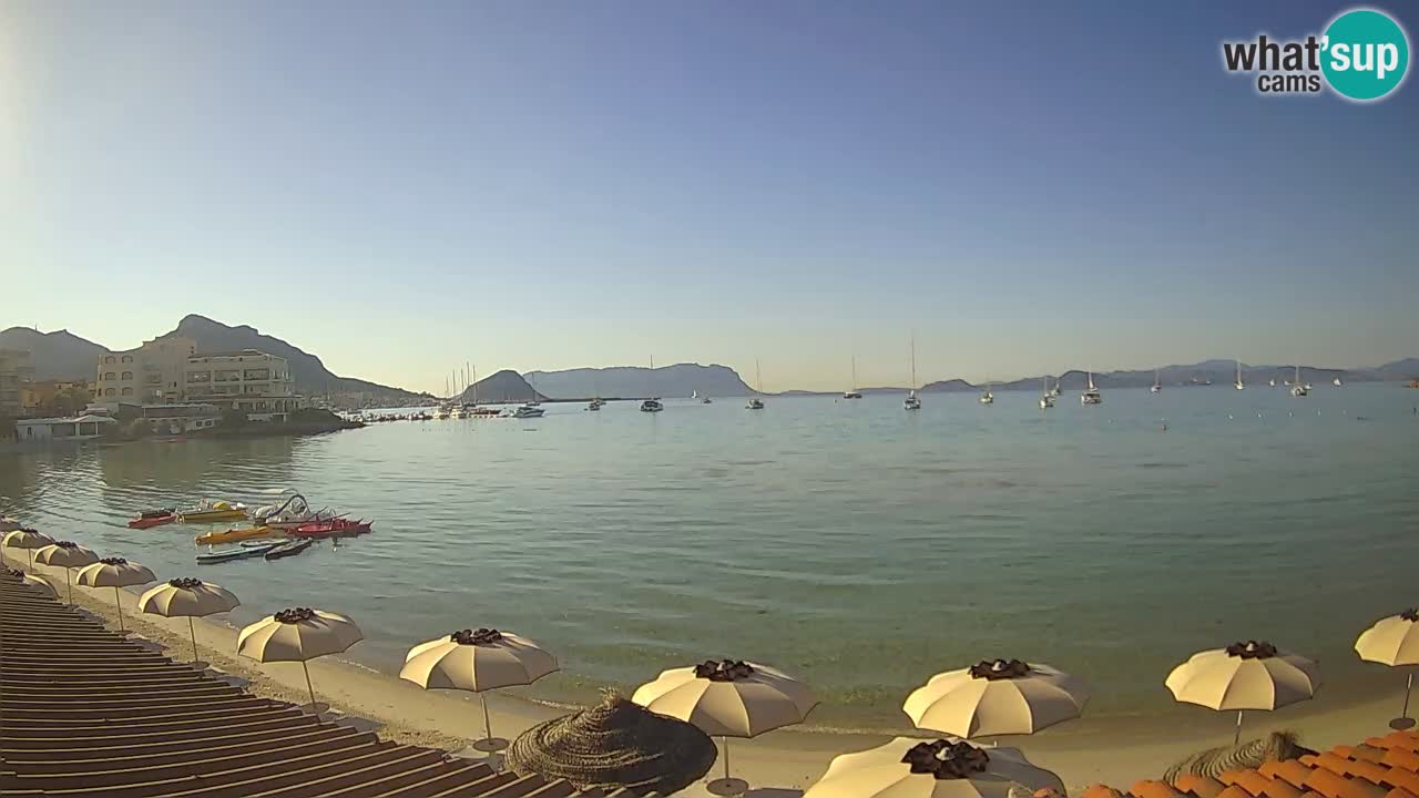Webcam Terza Spiaggia Golfo Aranci – Vista en directo de la playa