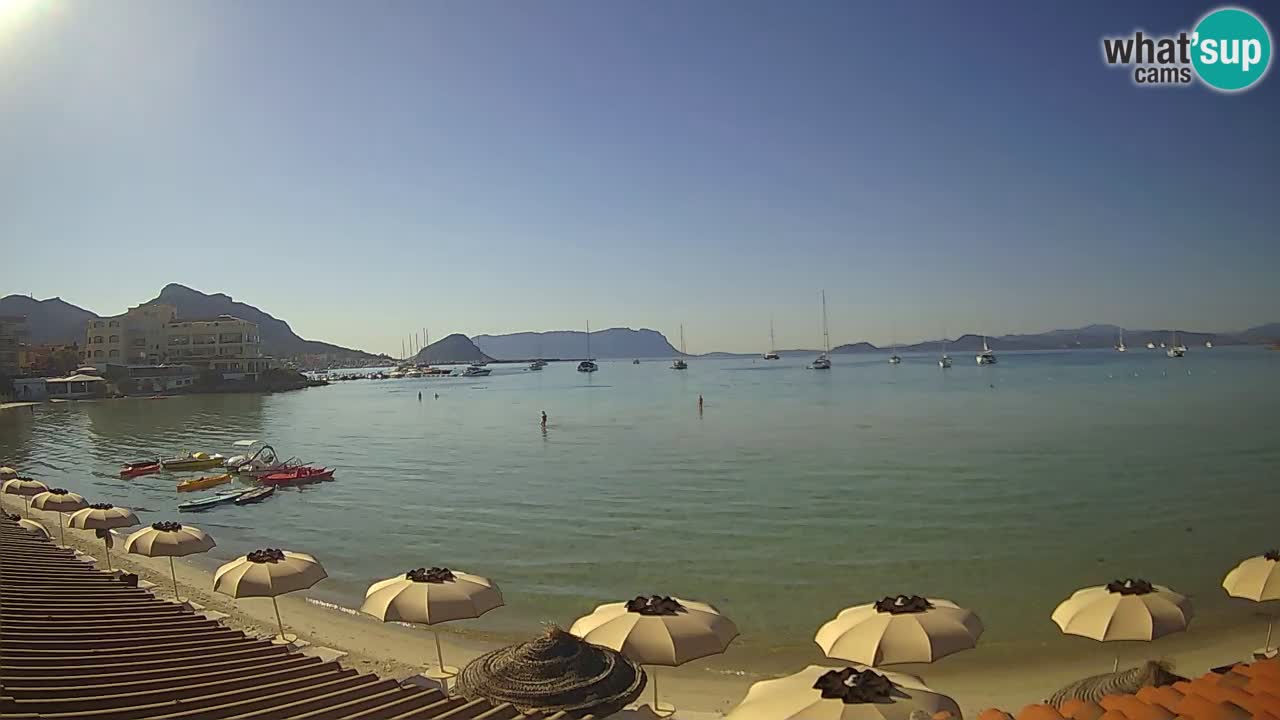 Webcam Terza Spiaggia Golfo Aranci – Vista en directo de la playa