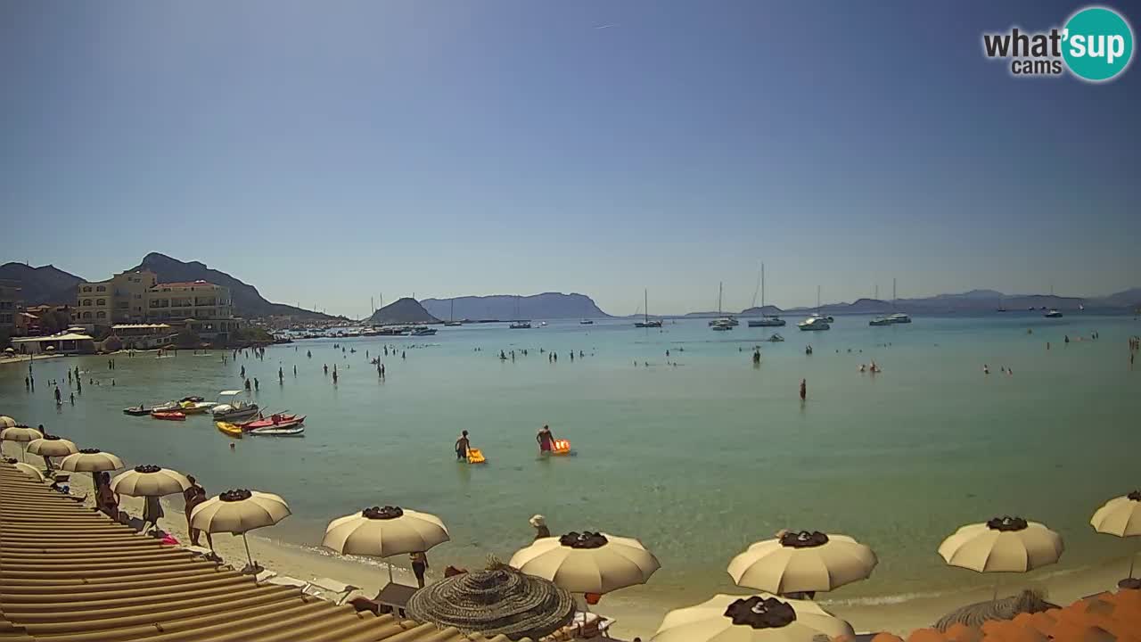 Web kamera Terza Spiaggia Golfo Aranci – Pogled uživo na plažu