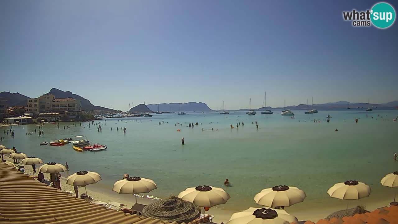 Webcam Terza Spiaggia Golfo Aranci – Vista en directo de la playa