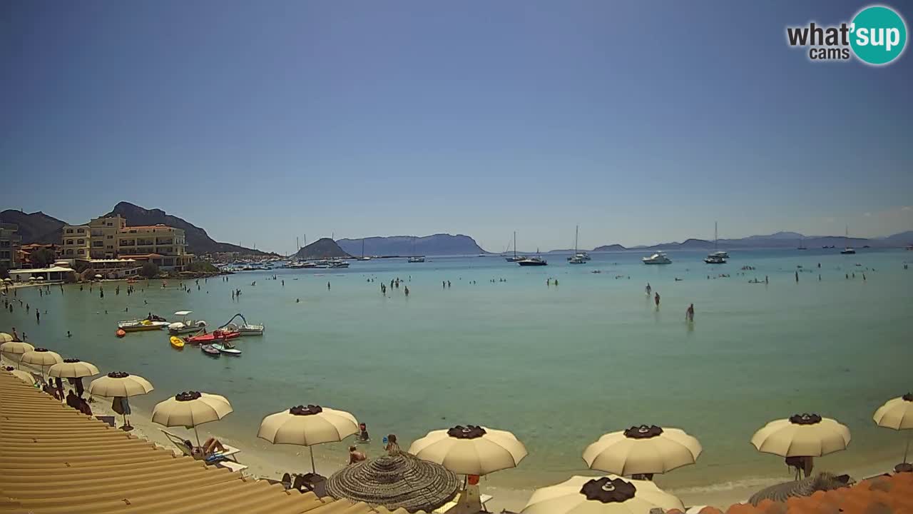Webcam Terza Spiaggia Golfo Aranci – Vista en directo de la playa